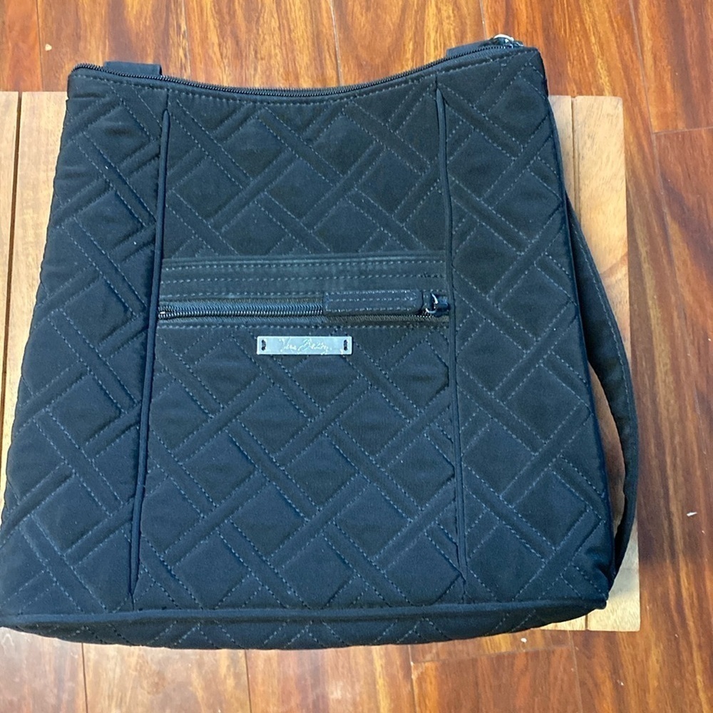 Vera Bradley black quilted purse